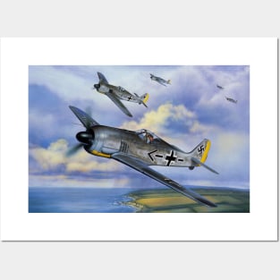 Fw190 Patrol Posters and Art